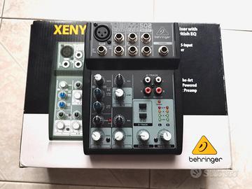 mixer behringer xenyx 502