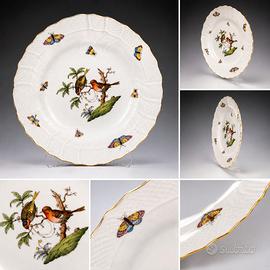 Servizio porcellana Herend ,decoro “Rothsch Bird