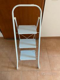 Scaletta in acciaio 3 gradini