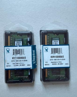 KINGSTON KVR13S9S6/2 DDR3 SODIMM