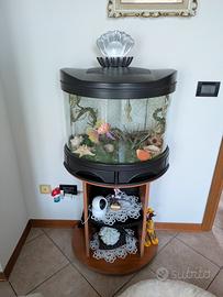 Mobiletto acquario 