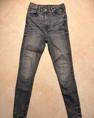 Jeans grigio chiaro ZARA