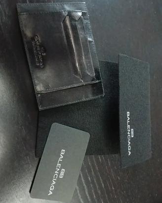 Originale Balenciaga. Portafoglio/portacarte