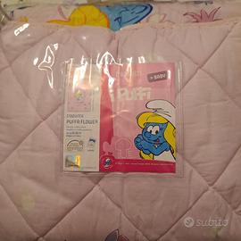 Trapunta lettino puffetta misura 120×160