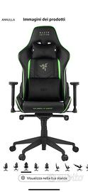 Poltrona gaming razer Nuova