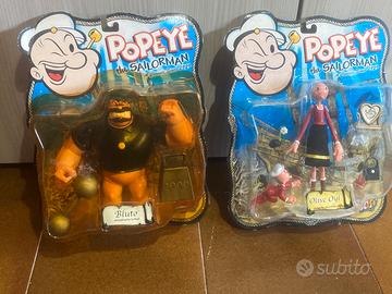 Popeye- Bluto e Olive action figures (Mezco)