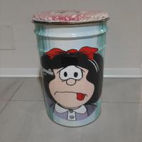 box/sgabello latta Mafalda del 1990