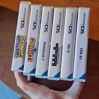 6 giochi nintendo DS testati e funzionanti, a 25€