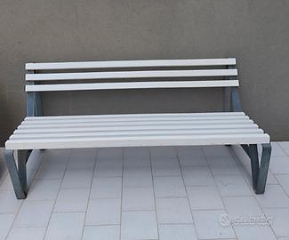 2 panchine  rivestite in PVC 