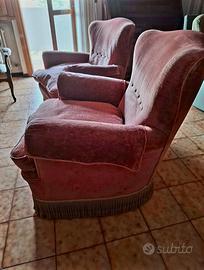 SALOTTO VINTAGE ROSA ANTICO