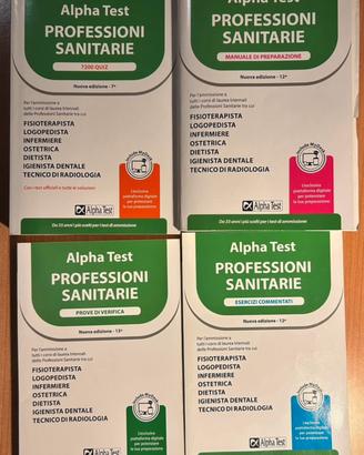 Libri Alpha test per professioni sanitarie