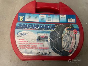 Catene da neve GEV Snowgrip a montaggio rapido