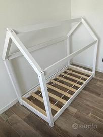Letto montessoriano 140x70 + materasso