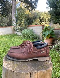 Scarpe da barca in pelle nubuk Sebago Acadia tg.45