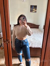 Top a maniche lunghe