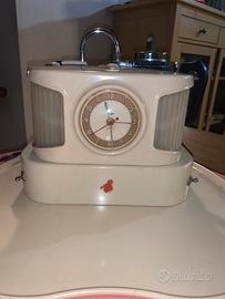 Teiera sveglia anni 50 inglese vintage funzionante