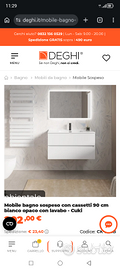 Mobile bagno nuovo