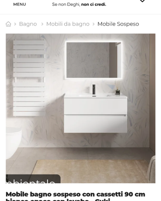 Mobile bagno nuovo