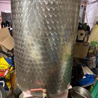 Contenitore avciaio inox per vino / olio