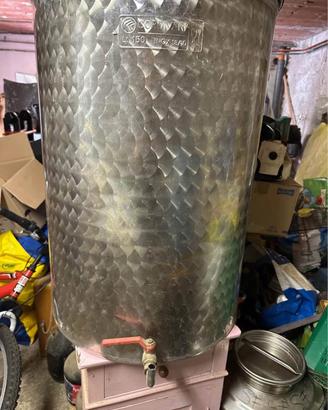 Contenitore avciaio inox per vino / olio