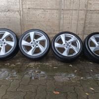 4 CERCHI LEGA 18 " AUDI E GOMME NOKIAN 225 40 18