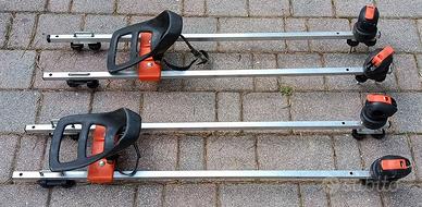 Portabiciclette per barre auto