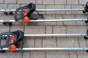 Portabiciclette per barre auto