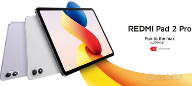 Xiaomi REDMI Pad 2 Pro Silver 6 + 128 GB SIGILLATO
