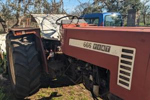 Trattore Fiat 666 + Fresa +