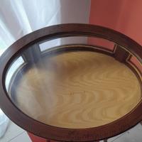 tavolino in legno con teca 