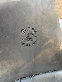 Borse in cuoio wild hog a bisaccia