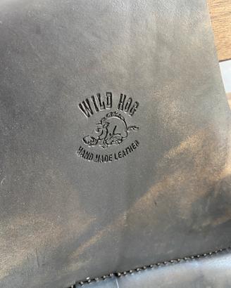 Borse in cuoio wild hog a bisaccia