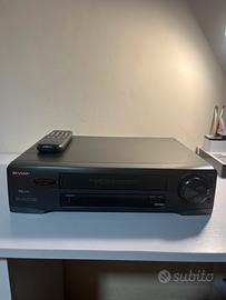 Videoregistratore VHS Sharp 4 Head con Telecomando
