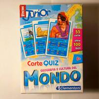carte quiz sul Mondo Clementoni +8 anni usato