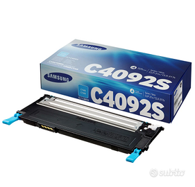 TONER ORIGINALE SAMSUNG CLT-C4092S CIANO