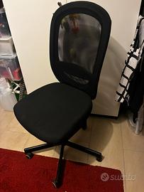 Sedia con ruote IKEA