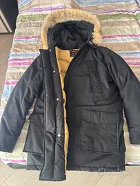 Woolrich Parka nero uomo L Originale