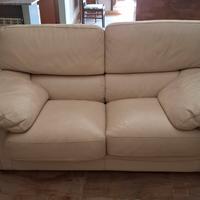 Divano in  vera pelle