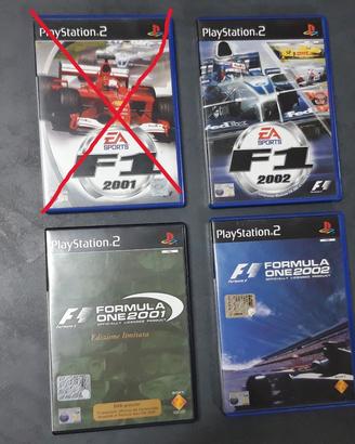 Videogiochi Formula 1 per Playstation 2