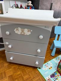 Cassettiera Azzurra Design