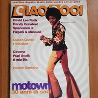 Ciao 2001 n. 15 1991 Motown,  poster Santana