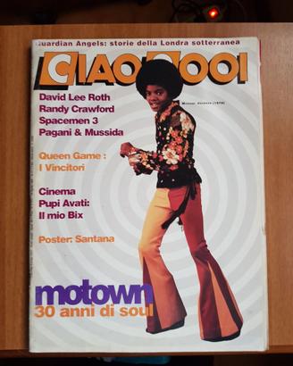 Ciao 2001 n. 15 1991 Motown,  poster Santana