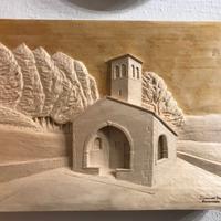 SCULTURA IN MEDIORILIEVO IN LEGNO DI TIGLIO