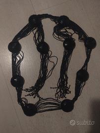 Decoro per vestito in giaietto fine '800