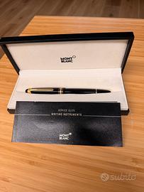 Penna Montblanc Roller Meisterstüch placcata oro
