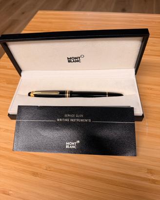 Penna Montblanc Roller Meisterstüch placcata oro