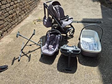 trio inglesina Trilogy + base huggy isofix