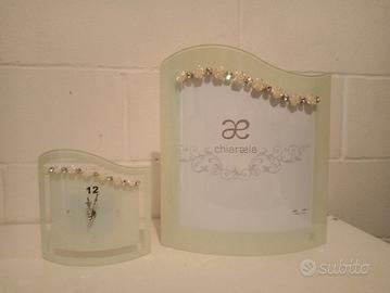 Coppia Orologio e Portafoto