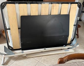 Materasso e rete una piazza e mezza