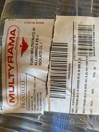 Tubo multistrato multyrama 26x3 alluminio